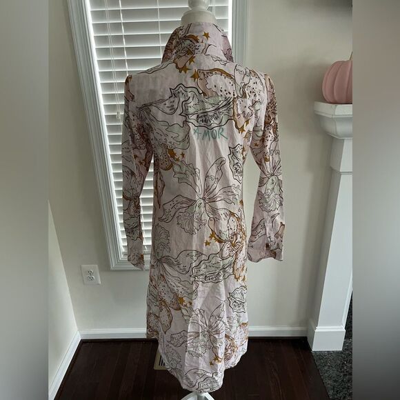 Las Surenas x Tuckernuck Amor Green tunic dress size small - Picture 7 of 17